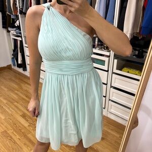 Donna Morgan light blue dress